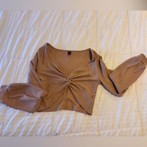 SHEIN large crop long sleeve